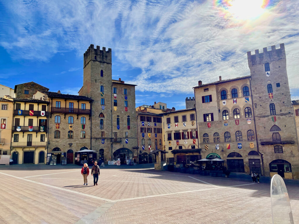 Toskana Sehenswuerdigkeiten Arezzo