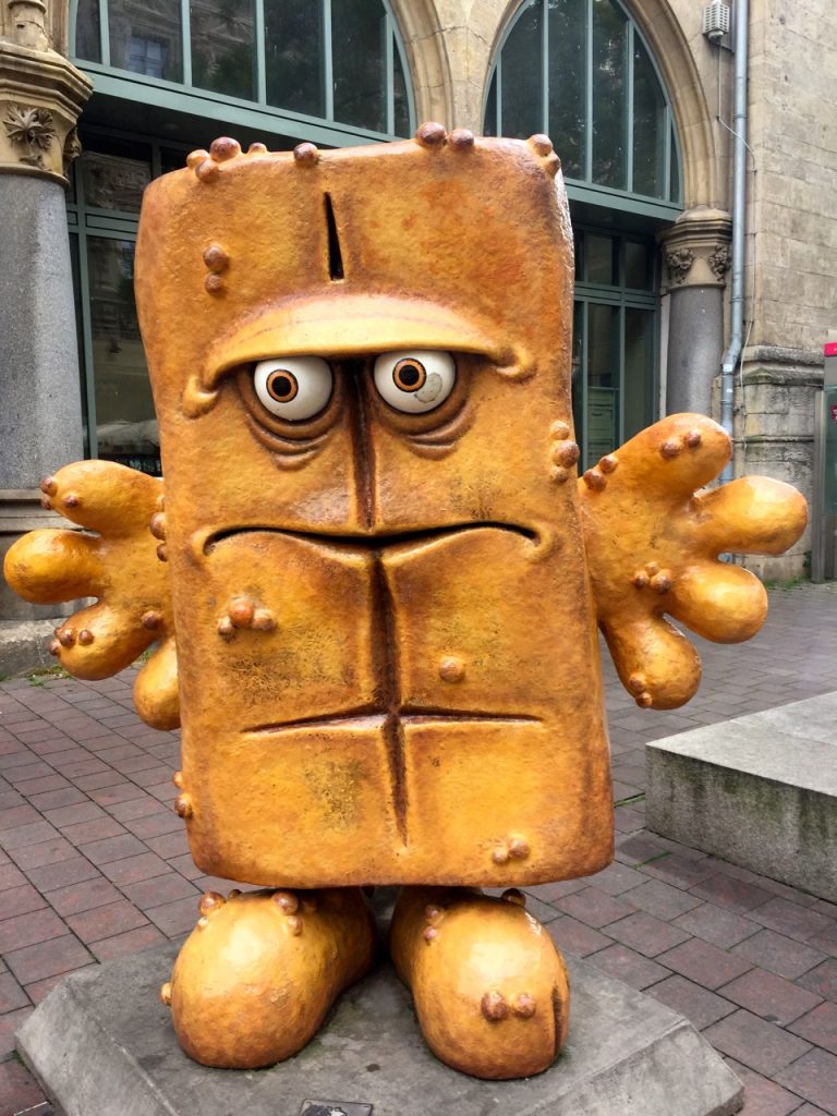 Prominenz in Erfurt - Bernd das Brot