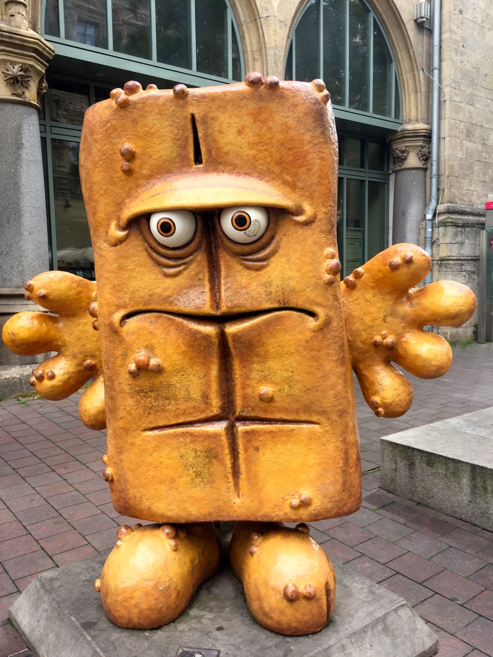 Prominenz in Erfurt – Bernd das Brot