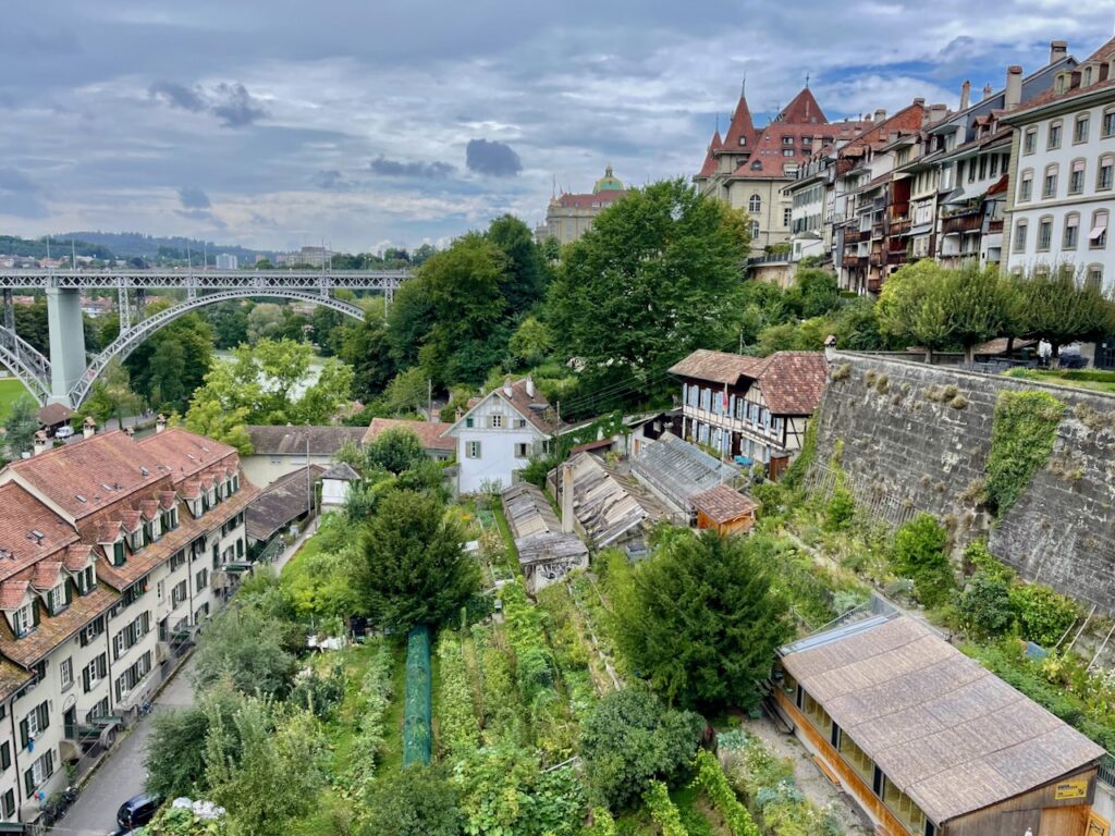 Coolcation Schweiz Blick auf Bern