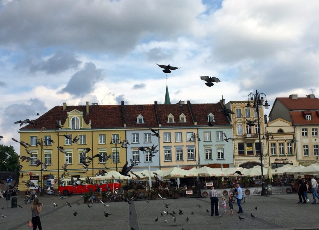 Buntes Treiben in Bromberg Polen