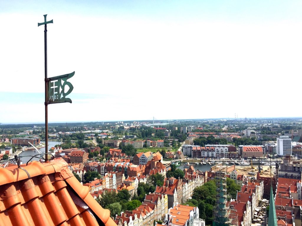 Danzig Reisetipp - Danzig von oben: Blick vom Kirchturm