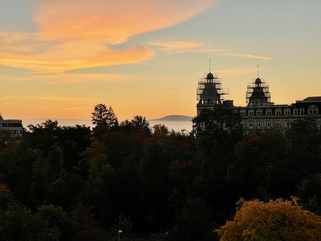 Sonnenuntergang Bad Wildungen