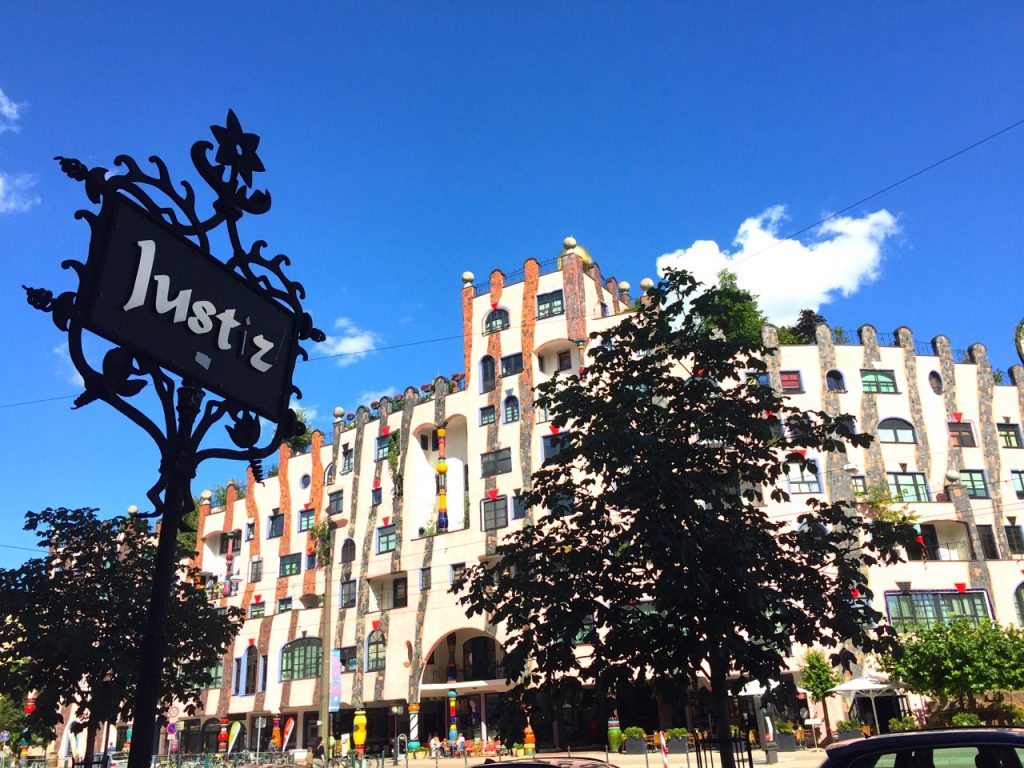 Hundertwasserhaus Magdeburg - Gruene Zitadelle