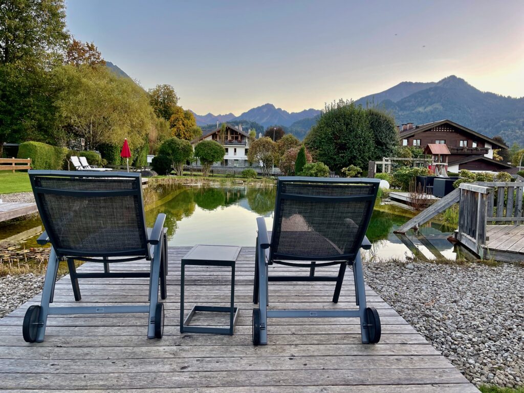 Naturbadeteich Hotel Franks Oberstdorf