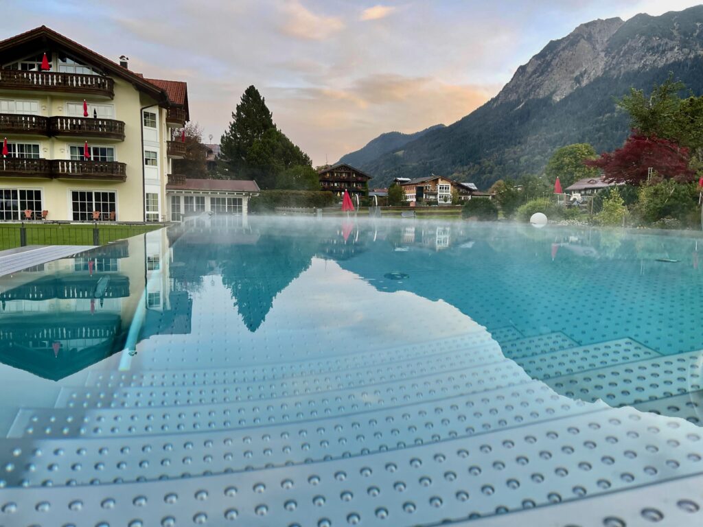 Infinity Pool Hotel Franks Oberstdorf