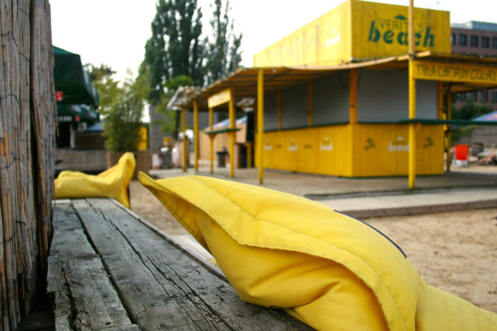 Stadtstrand in Hamburg