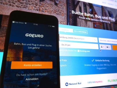 GoEuro buchen per App