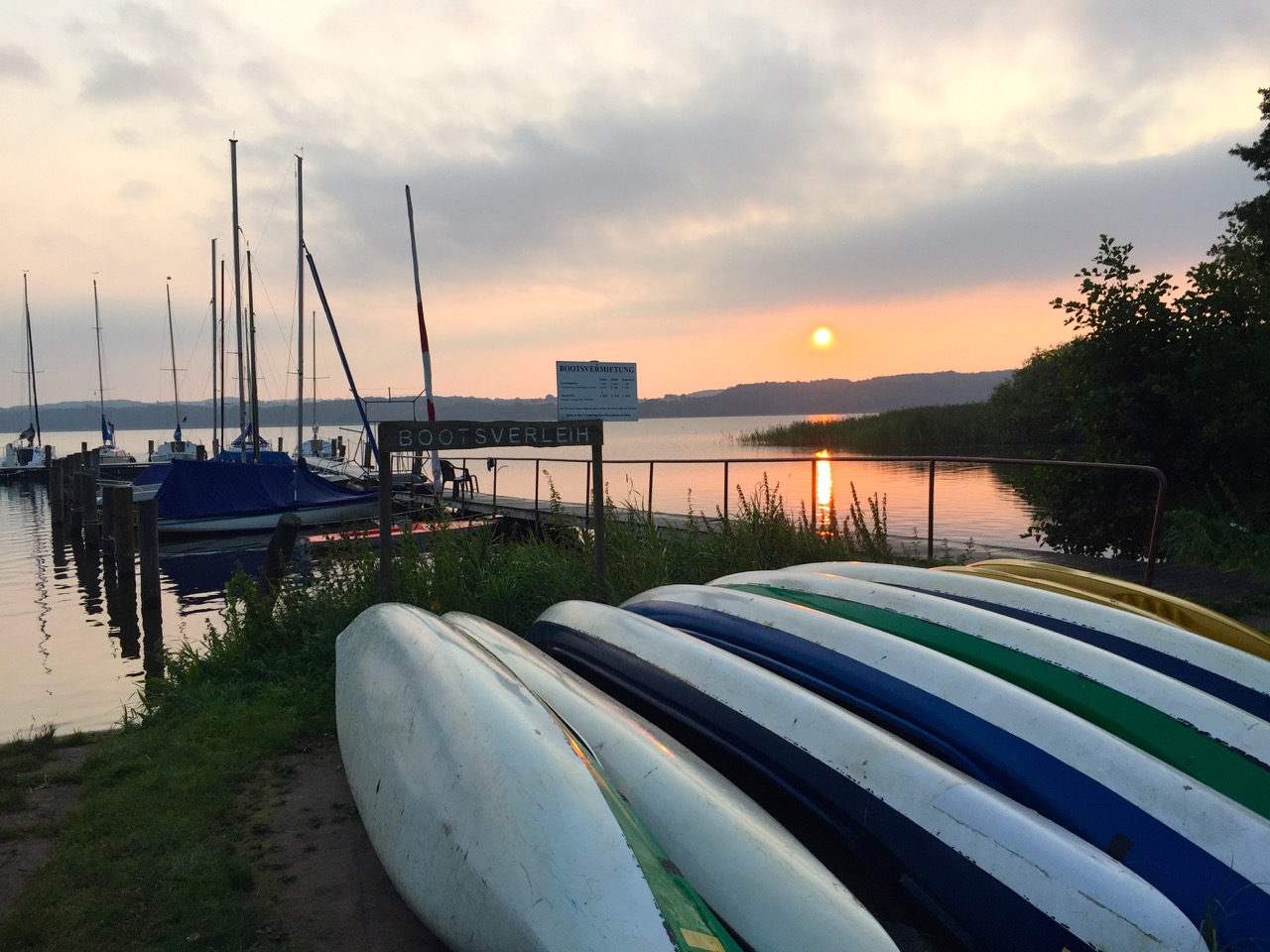 Boote am Ratzeburger See