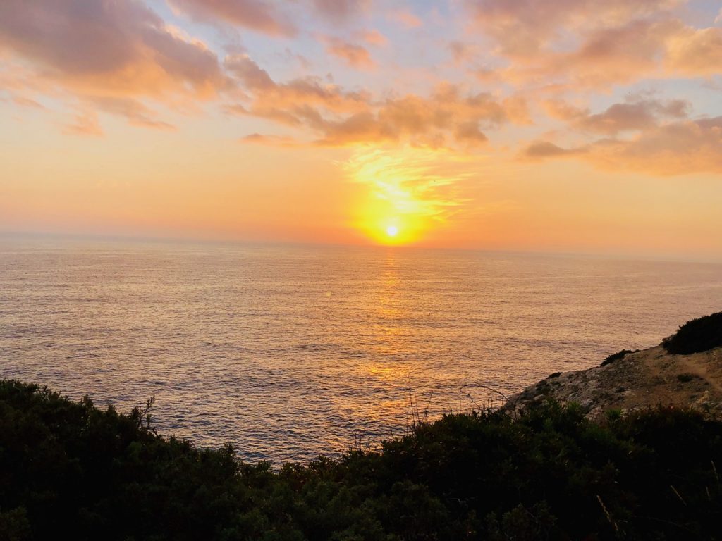 Sonnenuntergang Algarve