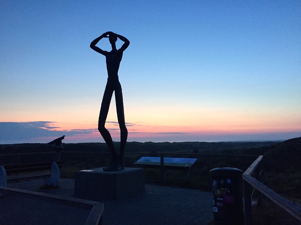 Utkieker Sonnenaufgang Spiekeroog