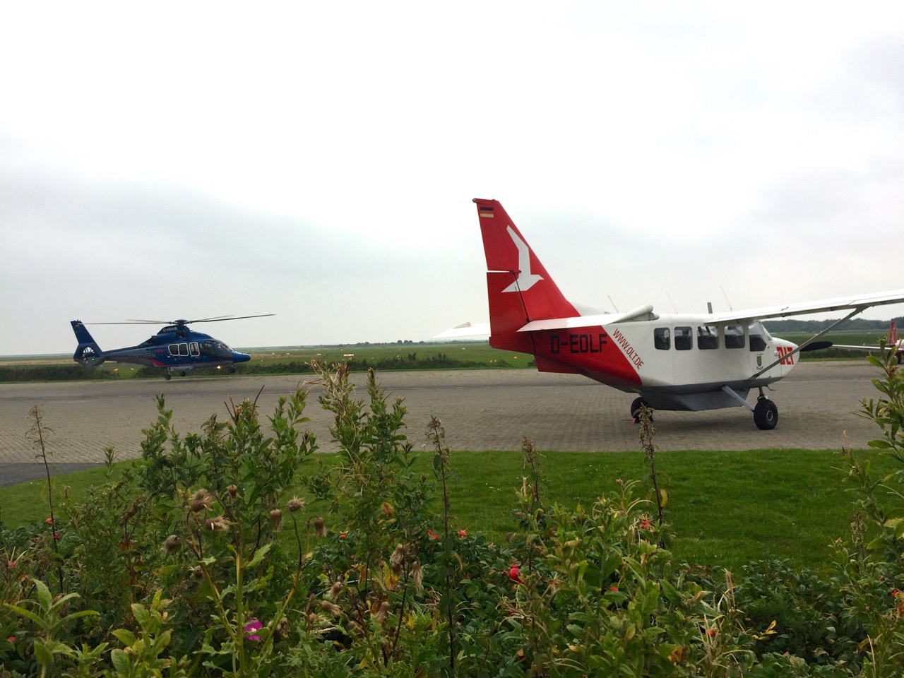 Borkum Reise Flugplatz