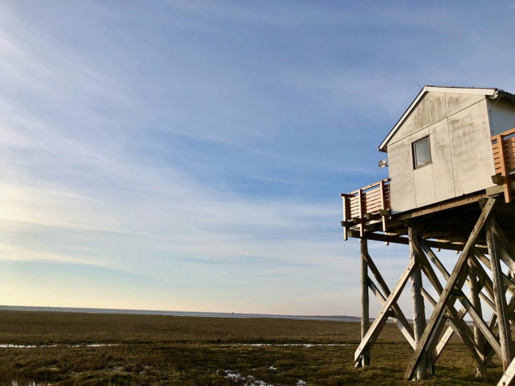 Am Strand von St. Peter Ording