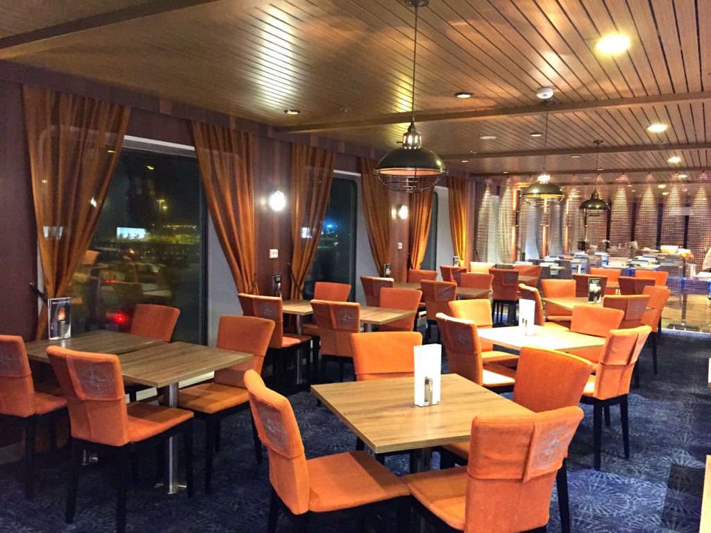 Blick ins Bistro Finnlines Finnstar