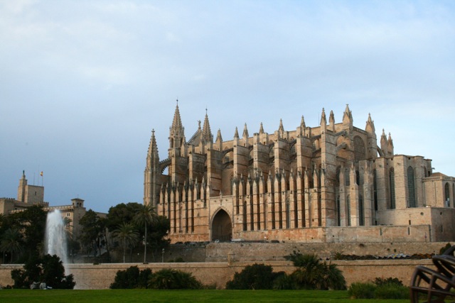 Kathedrale in Palma auf Mallorca