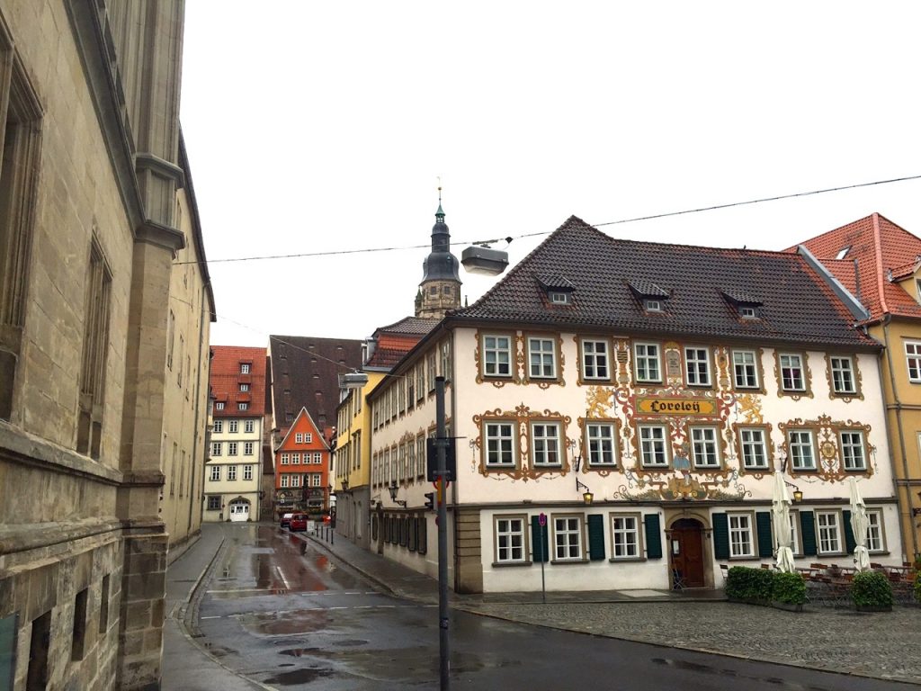 Unterwegs in den Straßen von Coburg