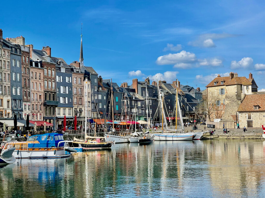 Im Hafen von Honfleur Frankreich, Normandie