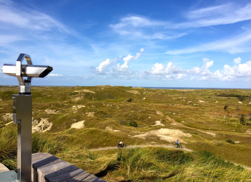 Blick über die Insel Norderney