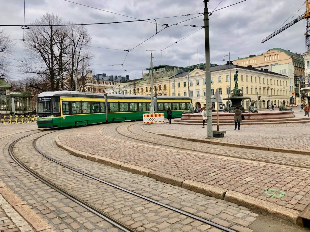 Tram-Station Helsinki