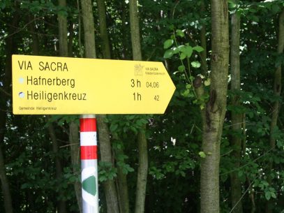 Pilgern auf dem Via Sacra