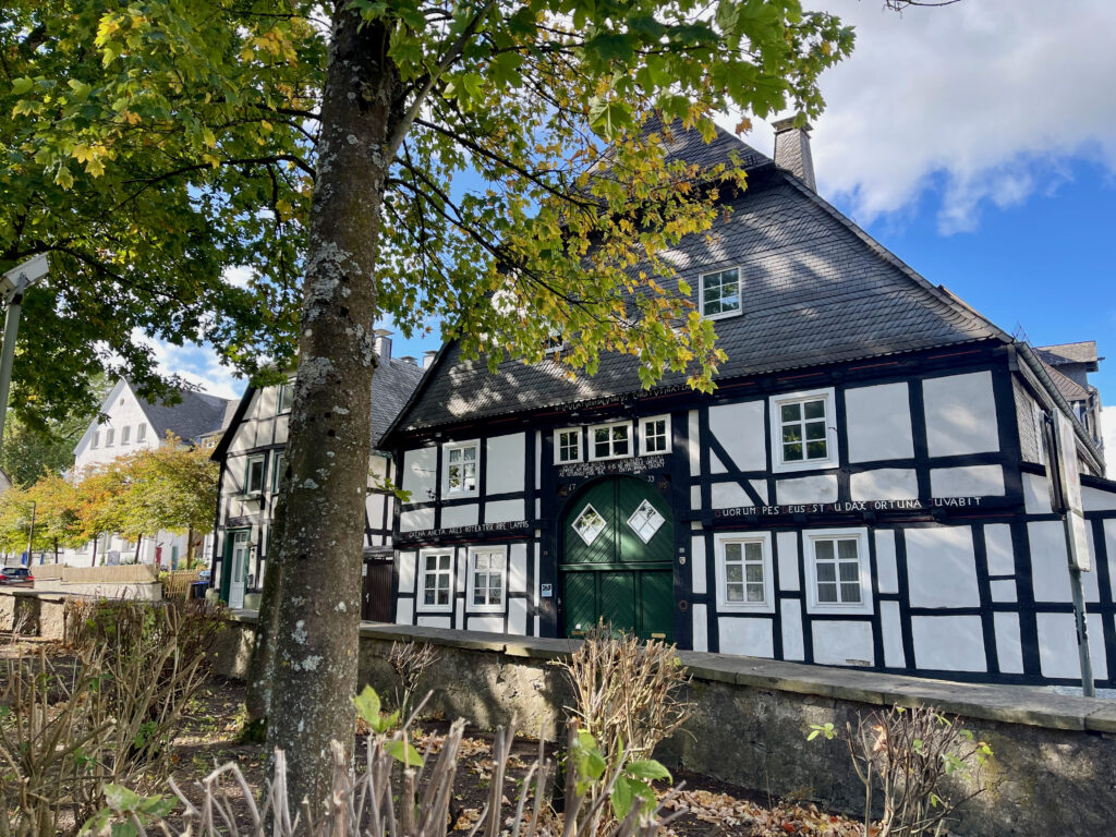 Brilon Sehenswuerdigkeiten, Fachwerkhaeuser in der Altstadt