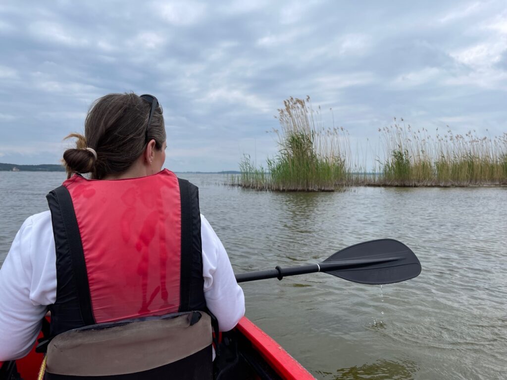 Kanutour Achterwasser Krummin Naturhafen