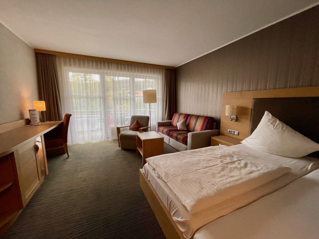 2 Tage Willingen: Hotel Hochheide Willingen, Blick ins Doppelzimmer