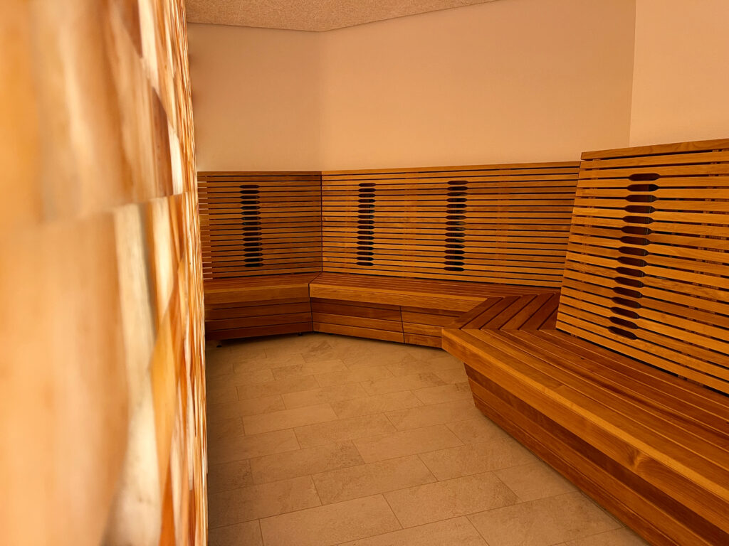 Infrarot-Sauna in der Saunawelt im Lagunenbad Willingen Therme 