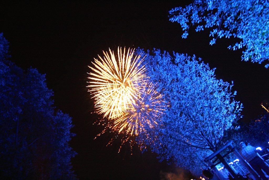 Hamburg ueber Silvester