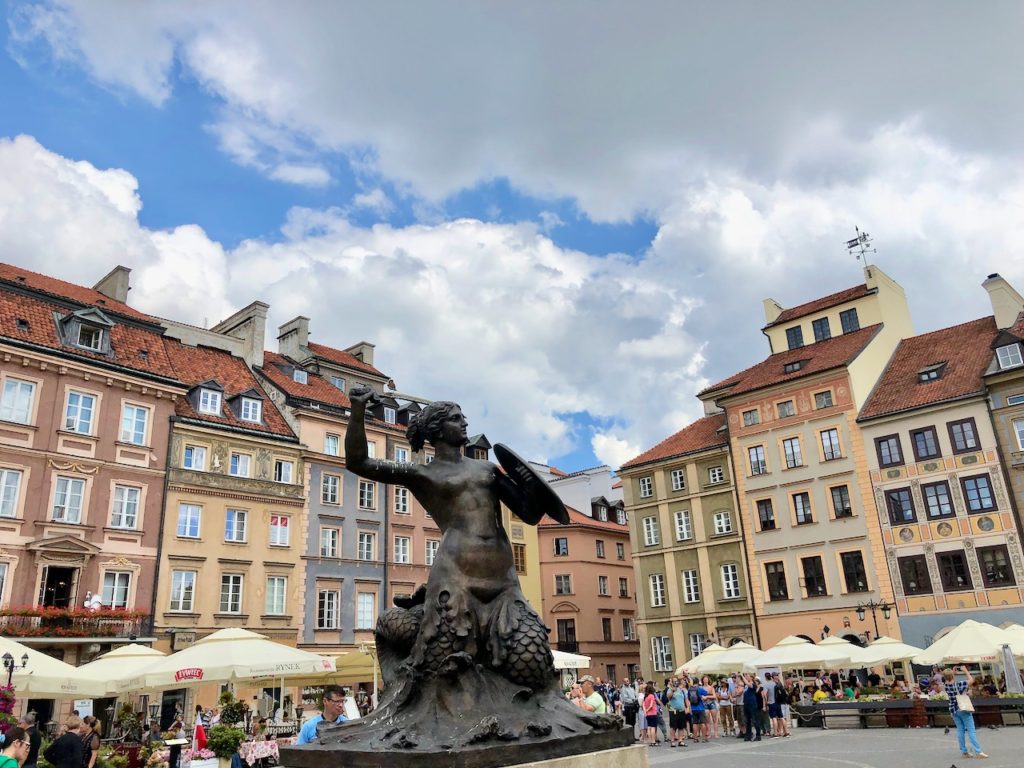 Unterwegs in der Warschau Altstadt