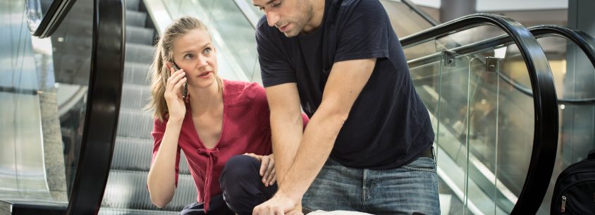 Notfallsituation mit Herzdruckmassage