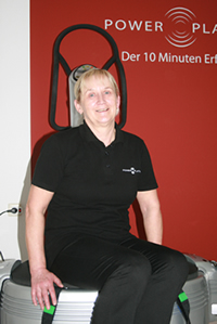 Petra vom Power Plate Zentrum Rosengarten