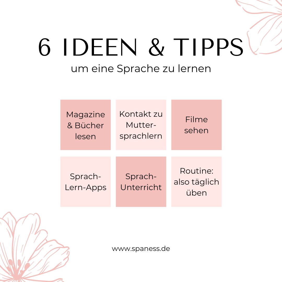Deutsch lernen Tipps