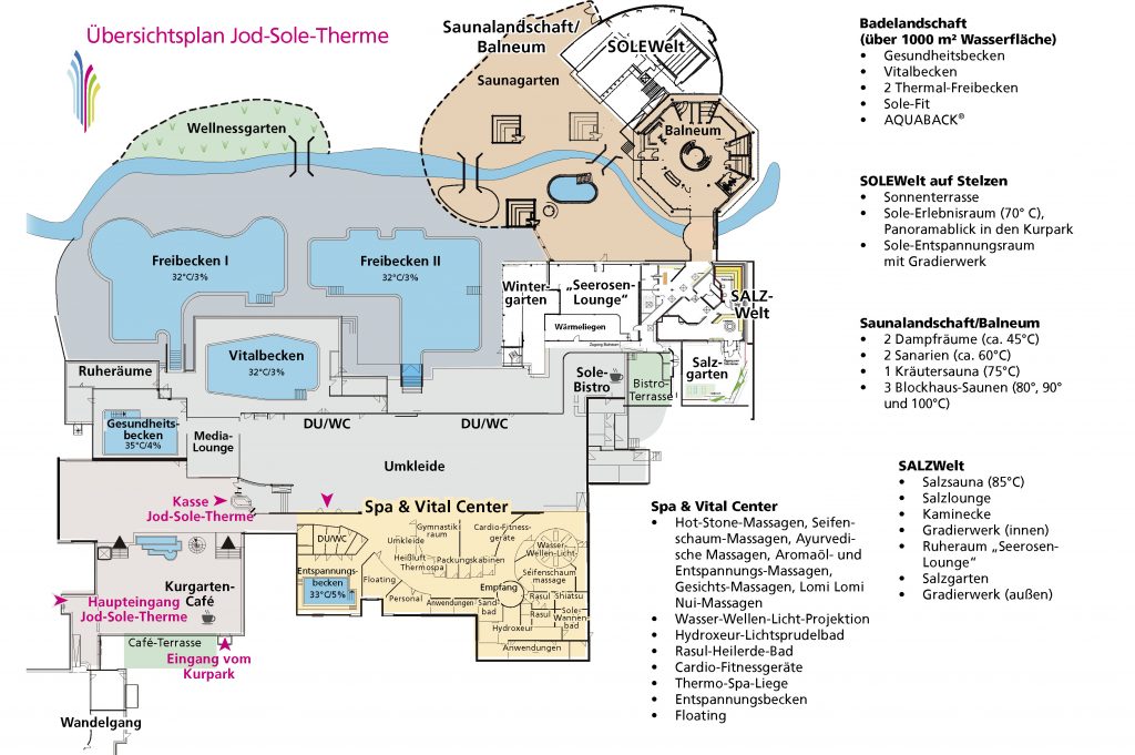 Lageplan Therme Bad Bevensen