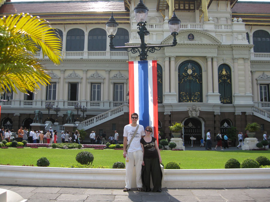 Mit dem Guide durch Bangkok