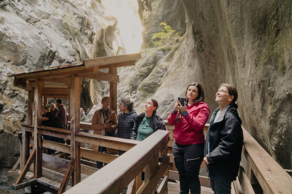 In der Klamm in Kaprun SpaCamp/Lisa Rettenbacher