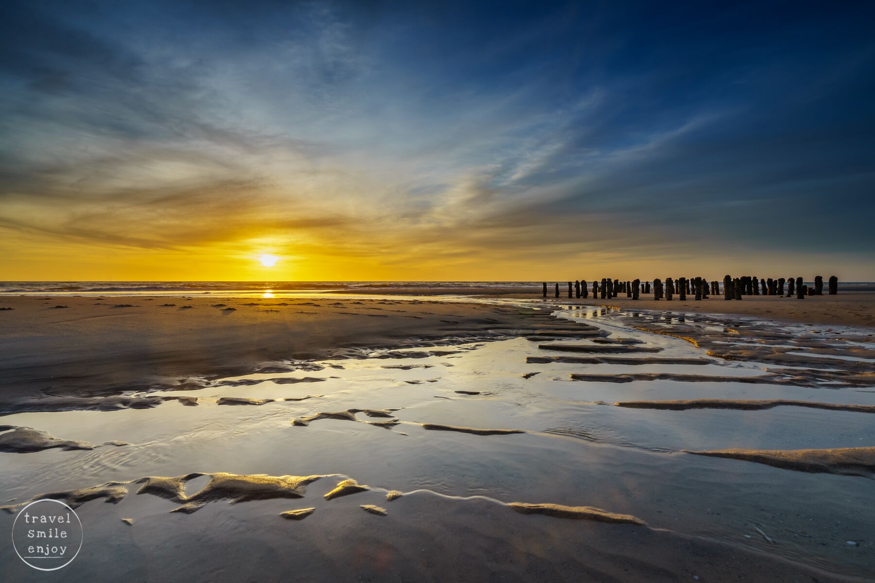 Sonnenuntergang Nordsee