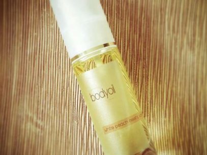 Body Oil "white peach meets vanilla" mit natürlichen Ölen