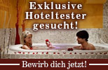 Jetzt mitmachen und Hoteltester werden