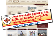 SPANESS eine der besten deutschsprachigen Webseiten